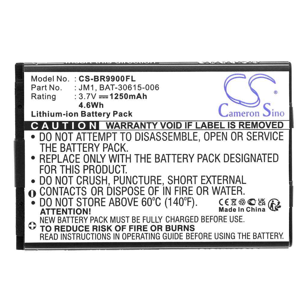 Battery Replaces BAT-30615-006