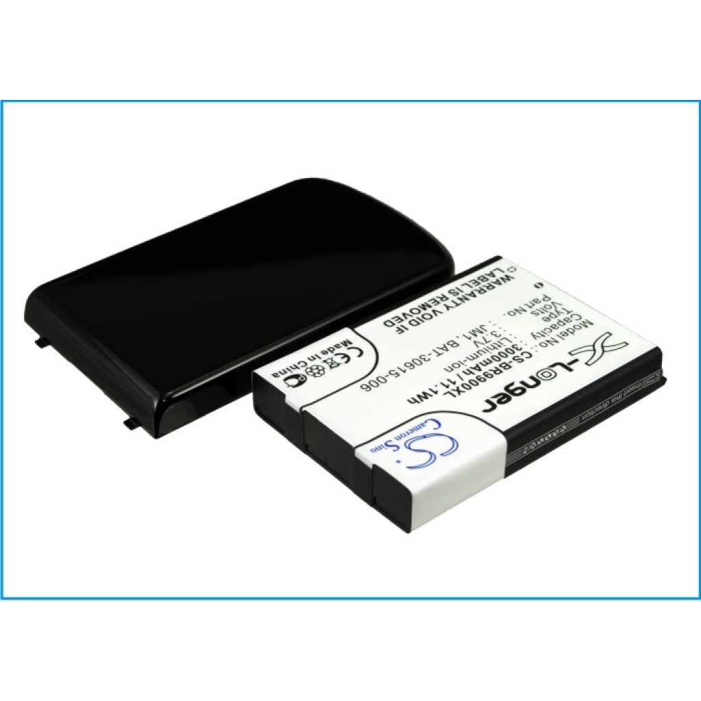 Battery compatible with Blackberry CS-BR9900XL