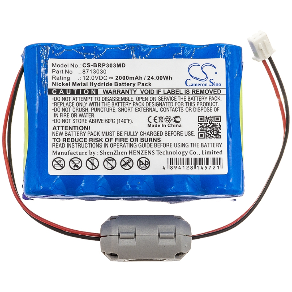 Compatible battery replacement for Braun 8713030
