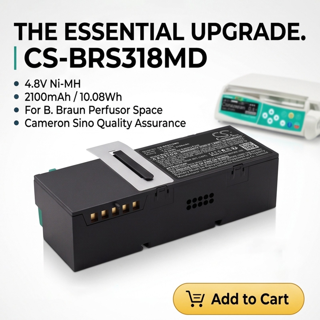 Battery compatible with B.braun
