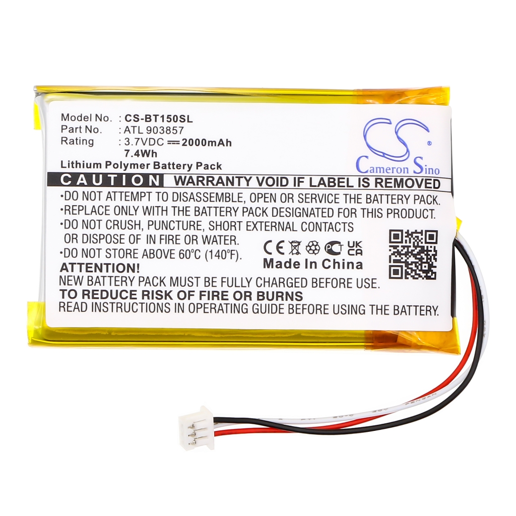 Batteries GPS, Navigator Battery CS-BT150SL