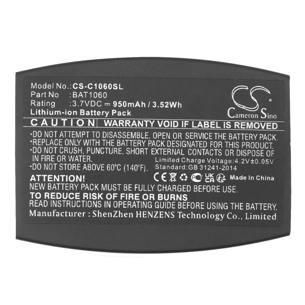 Wireless Headset Battery 3M CS-C1060SL