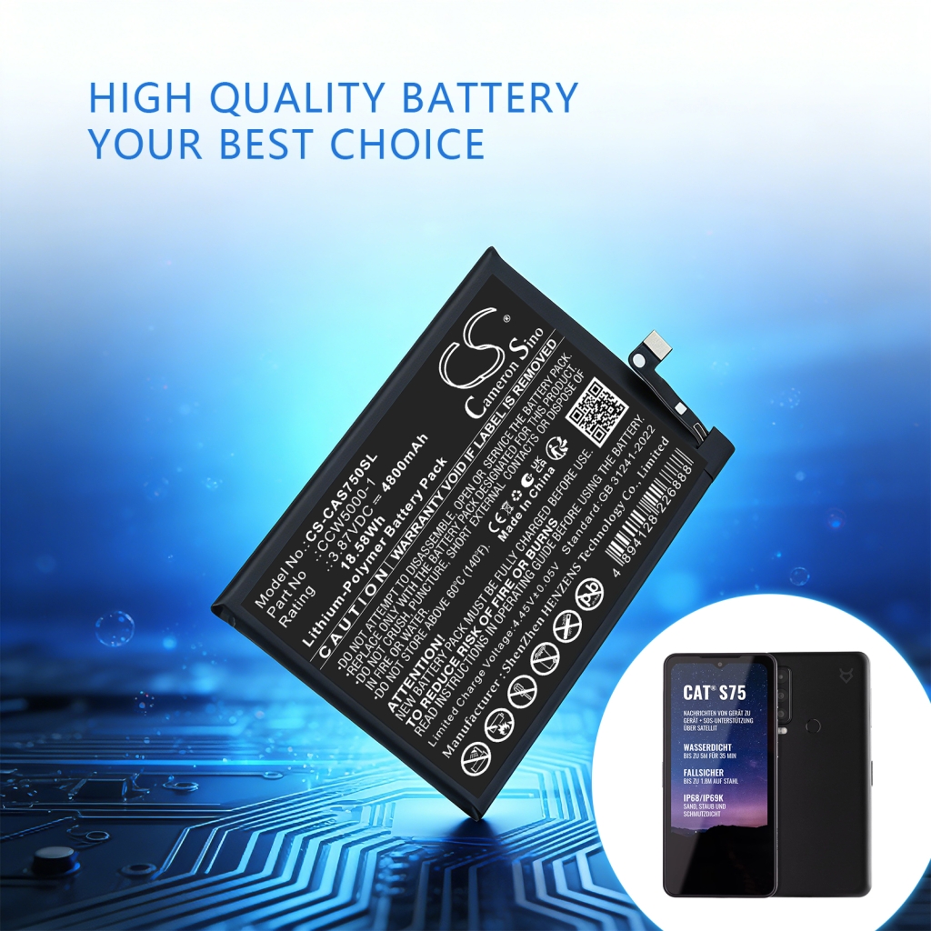 Battery for CAT S75
