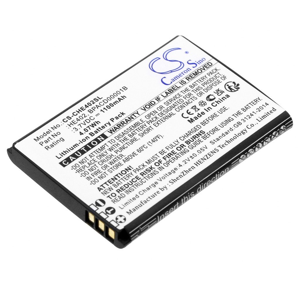 Compatible battery replacement for AT