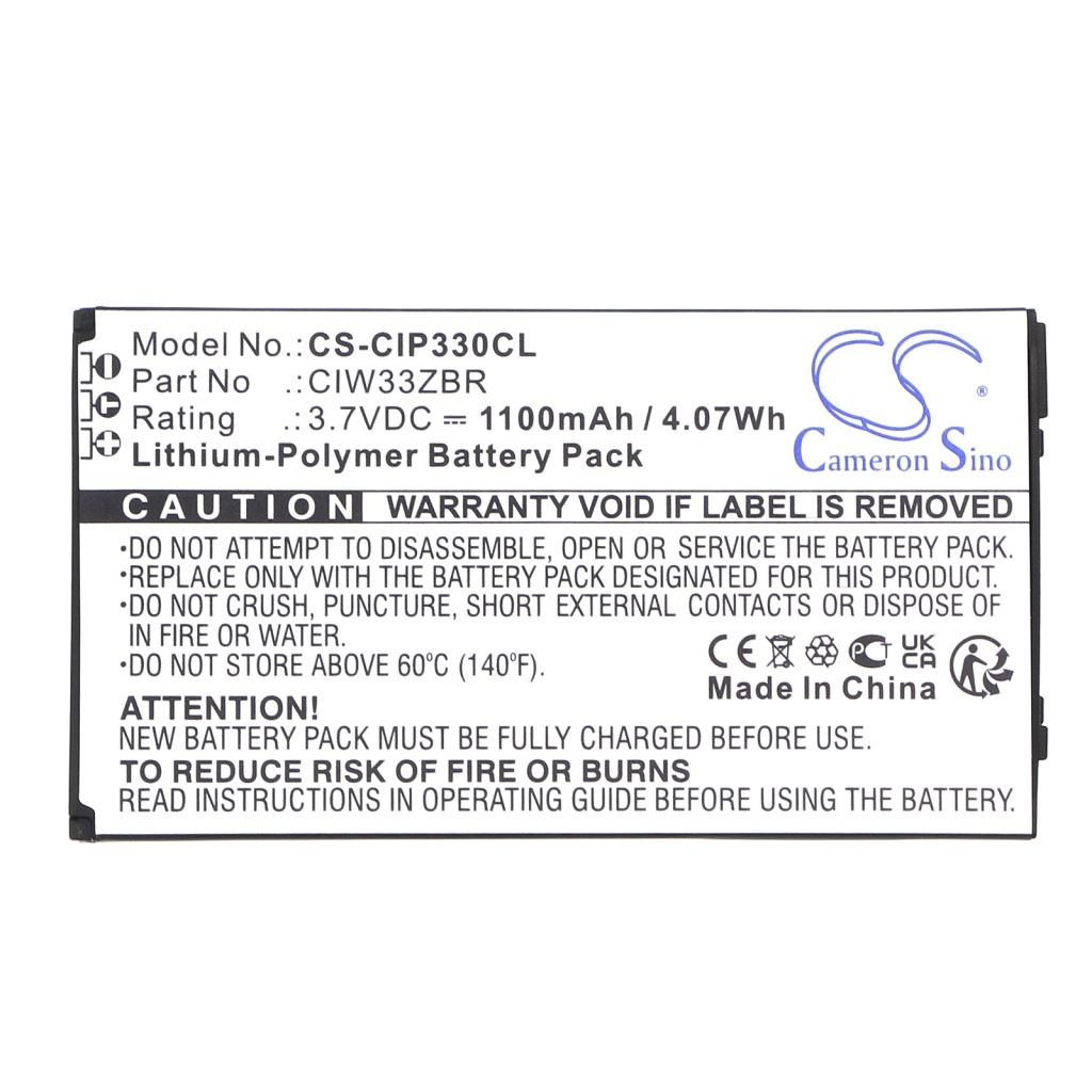 Battery Replaces CIW33ZBR