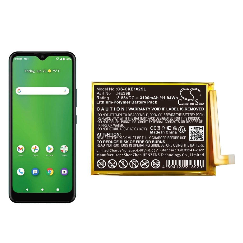 Mobile Phone Battery Cricket CS-CKE102SL