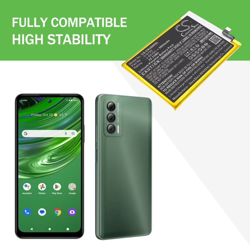 Battery Replaces 516793