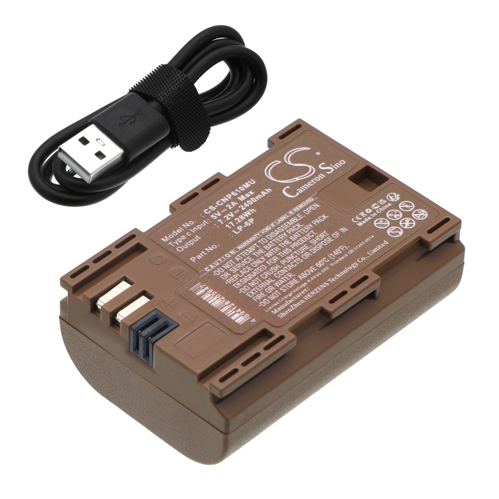 Battery Replaces LP-E6N