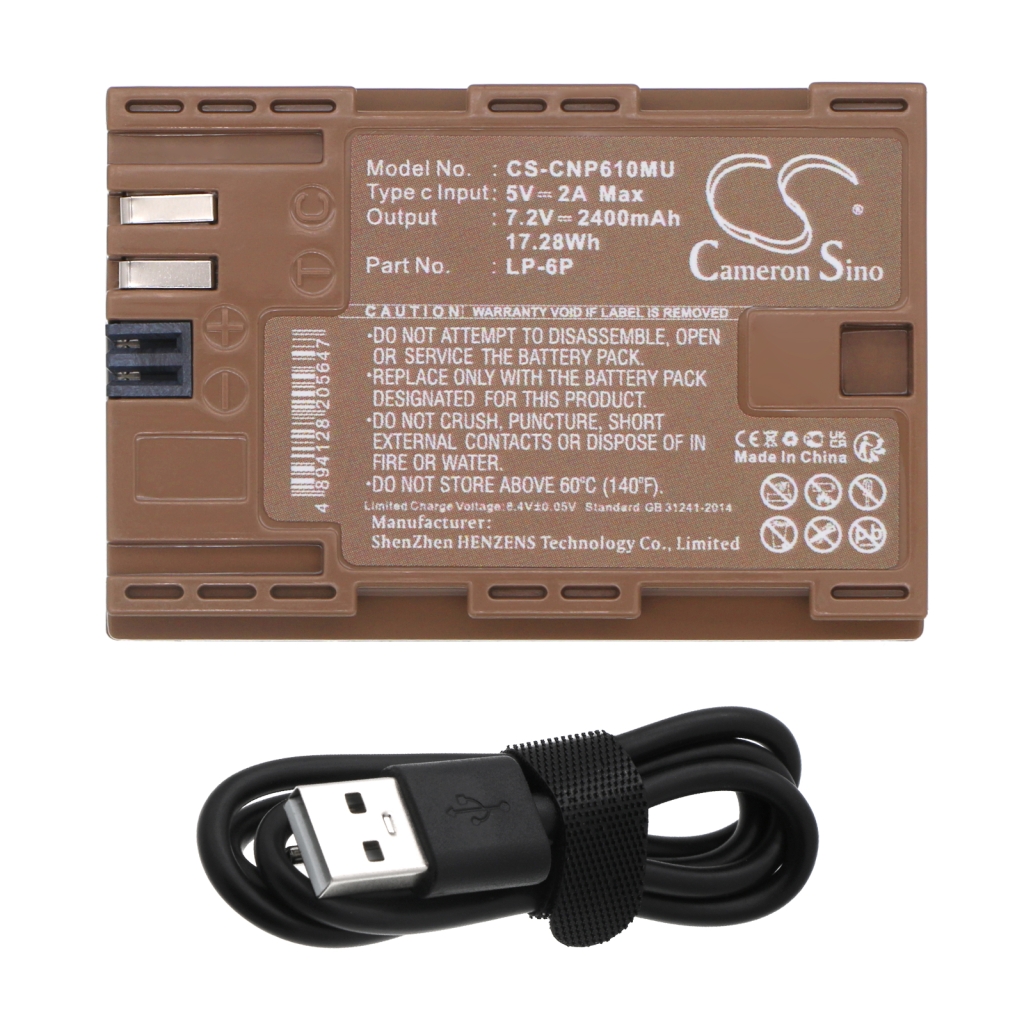 Battery Replaces LP-E6N