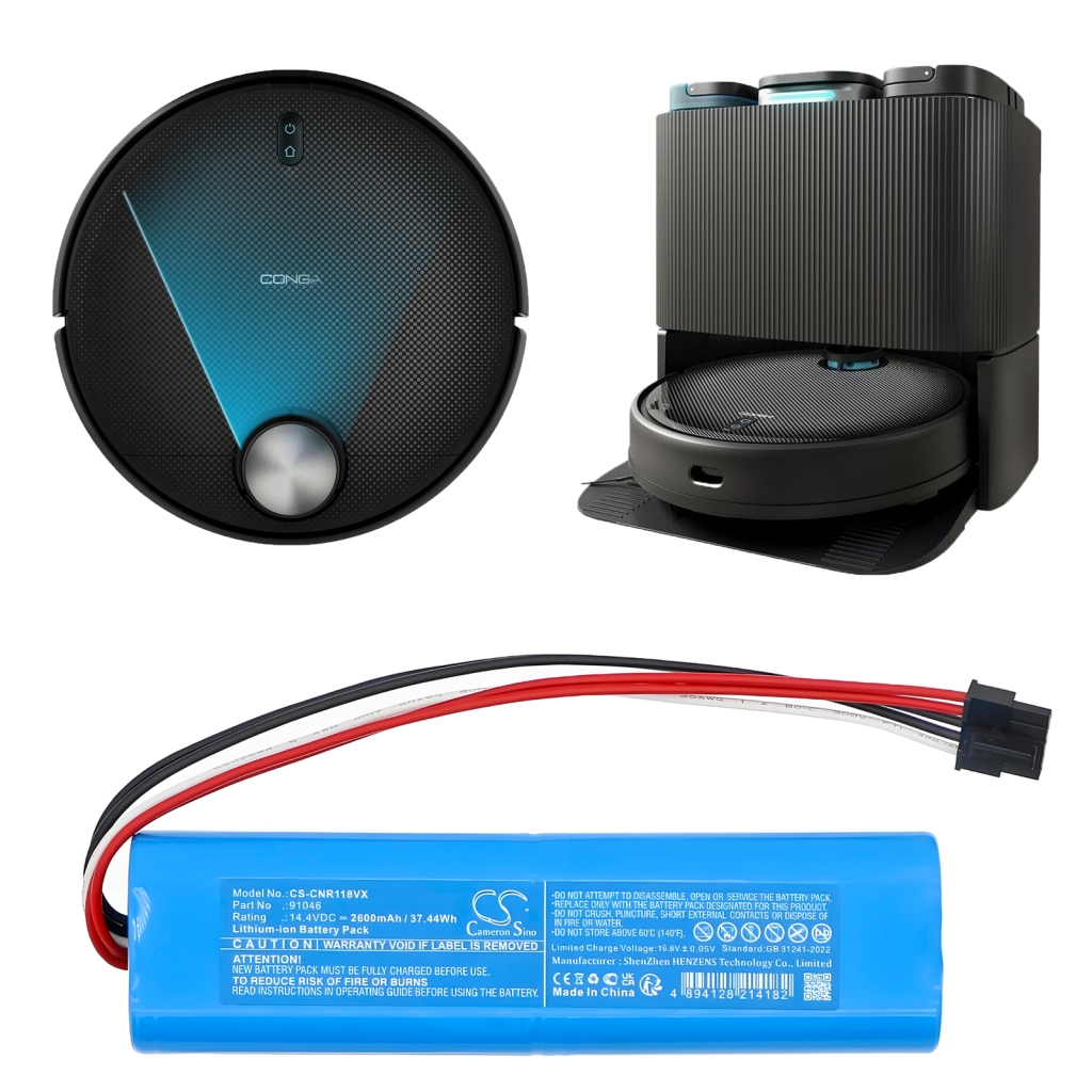 Vacuum Battery Cecotec CS-CNR118VX