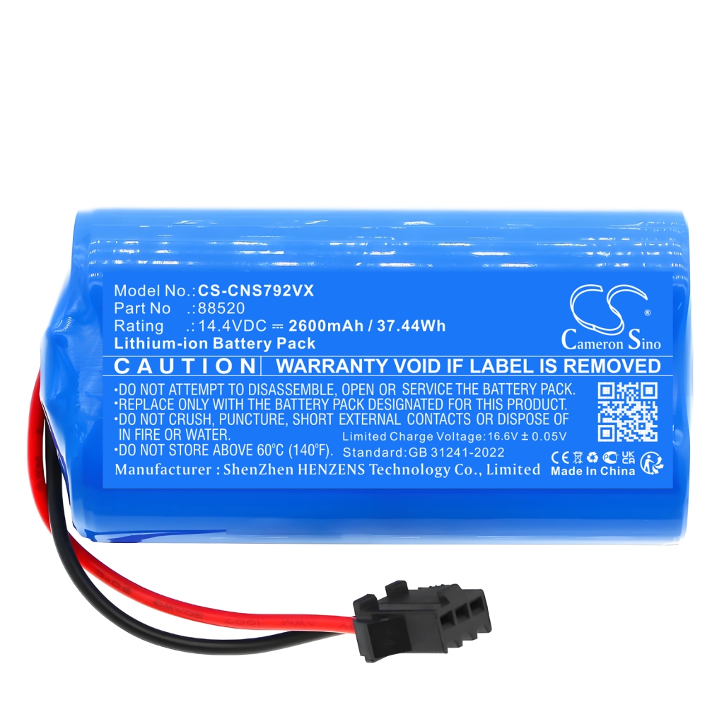 Compatible battery replacement for Cecotec 88520