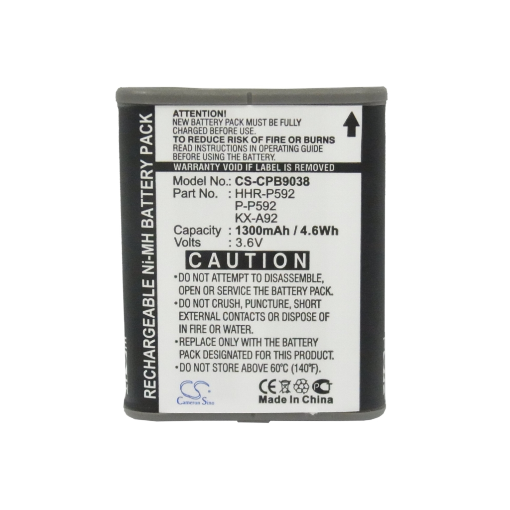 Battery compatible with V Tech