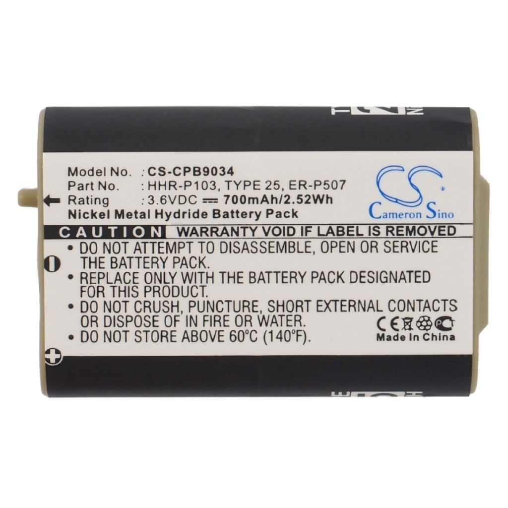 Cordless Phone Battery Panasonic KXTGA230W (CS-CPB9034)
