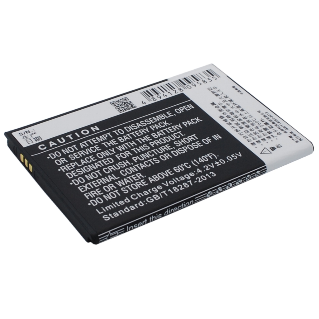 CS-CPD802SL angled caution label with contacts