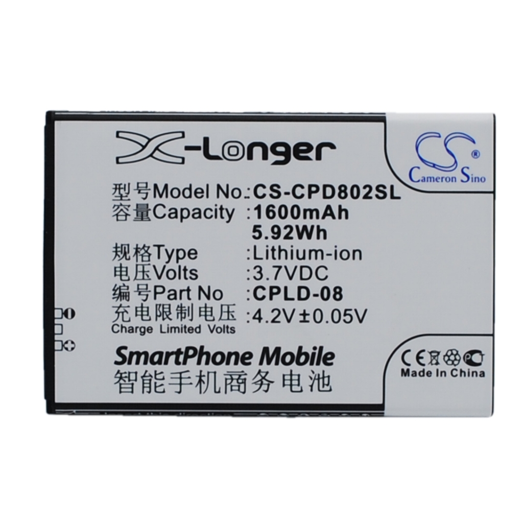 CS-CPD802SL angled label view