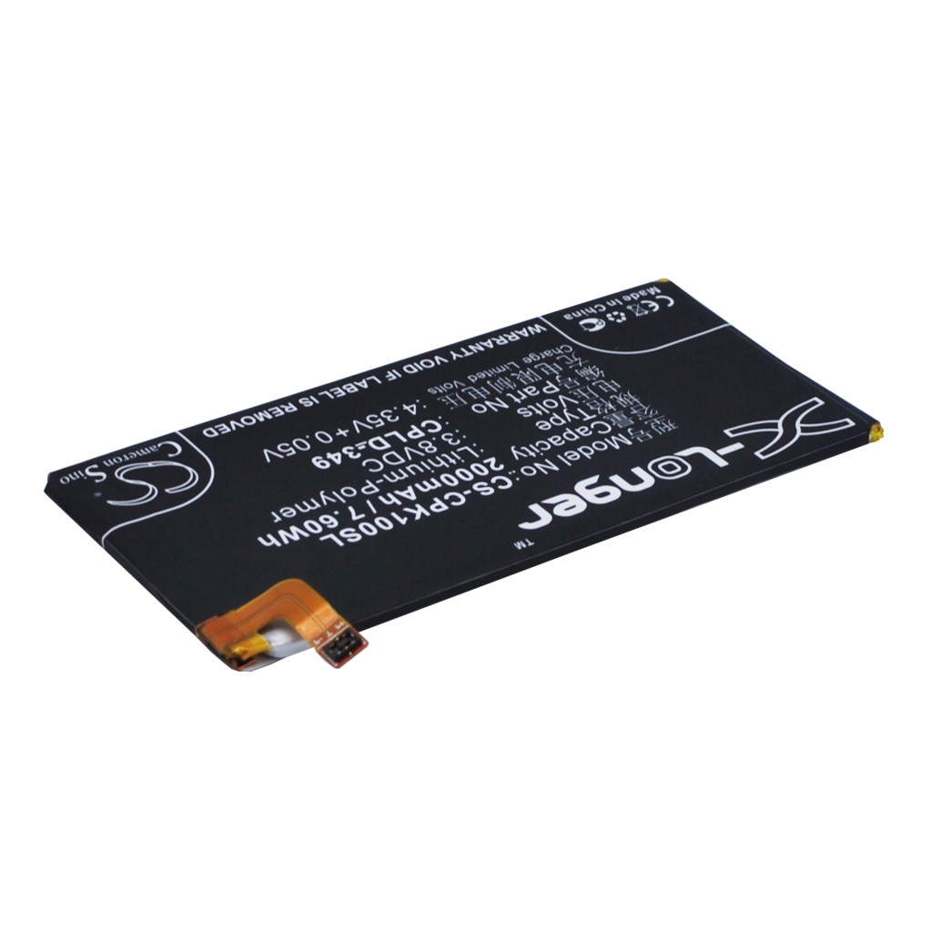 Batteries compatible with Coolpad ivvi K1 K1-NT CS-CPK100SL