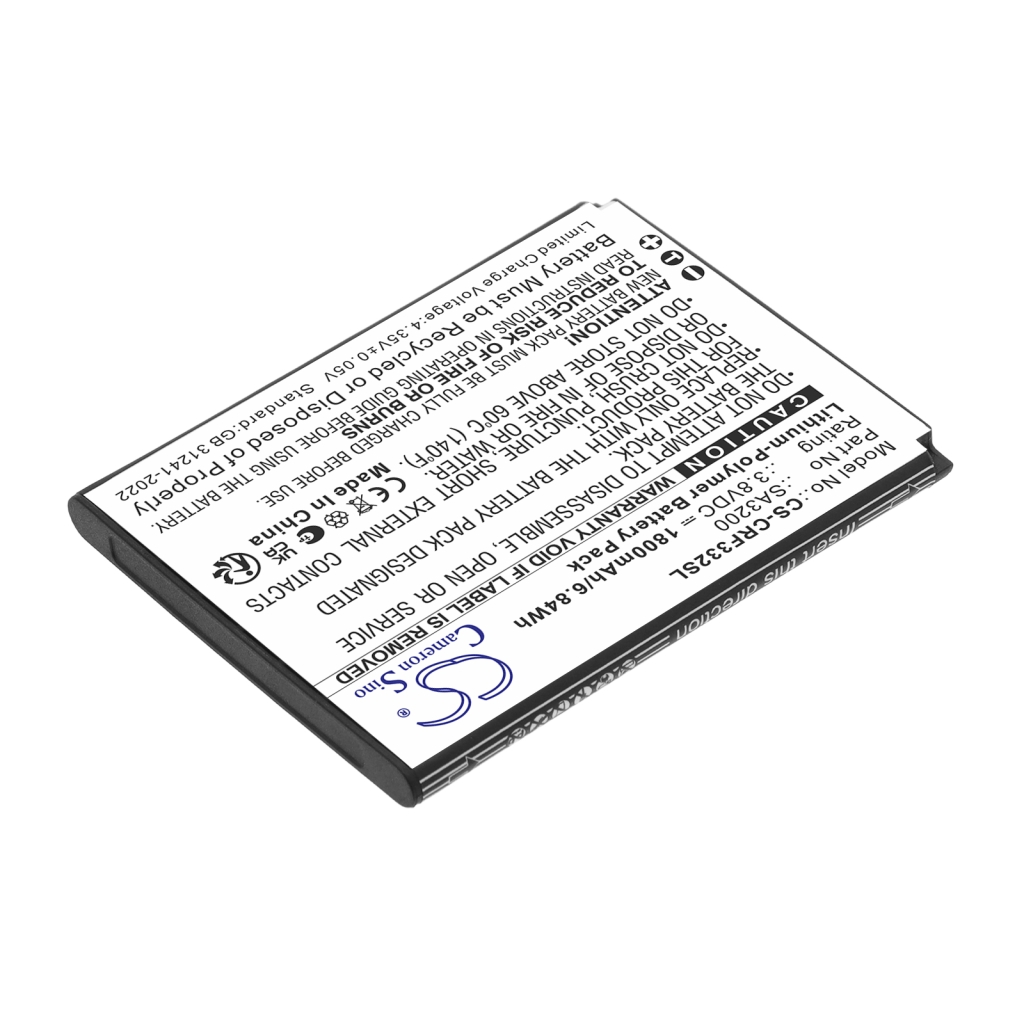 Battery for Consumer cellular SH3320CB