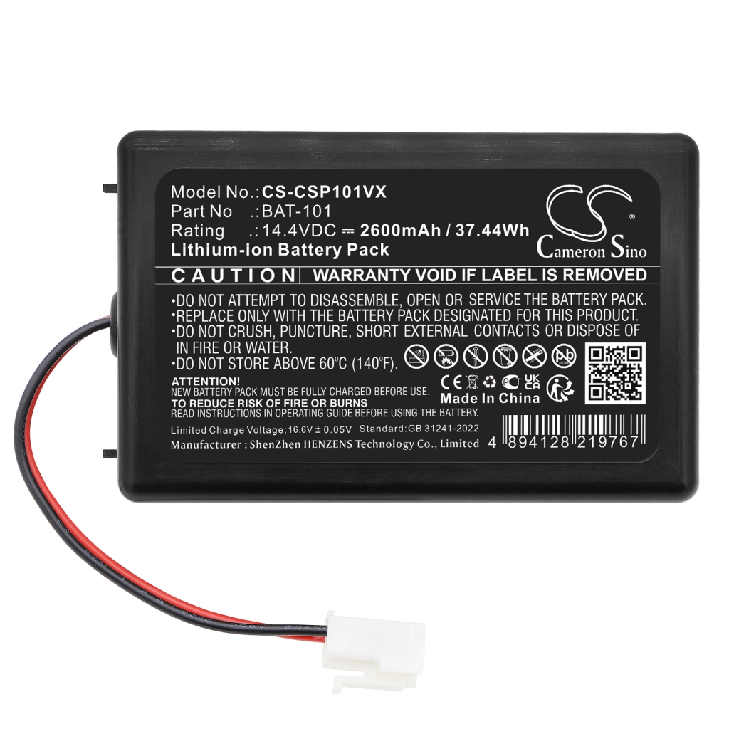 Vacuum Battery Cleanmaxx CS-CSP101VX