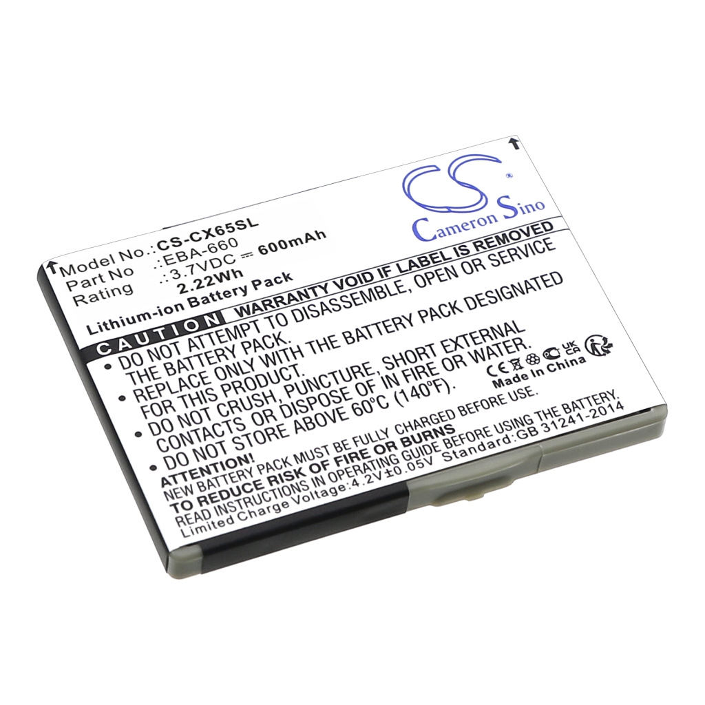 Mobile Phone Battery BenQ-Siemens CS-CX65SL