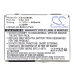 Mobile Phone Battery BenQ-Siemens CS-CX65SL