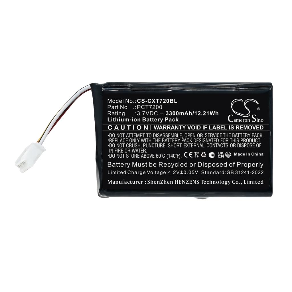 Battery compatible with C-one CS-CXT720BL