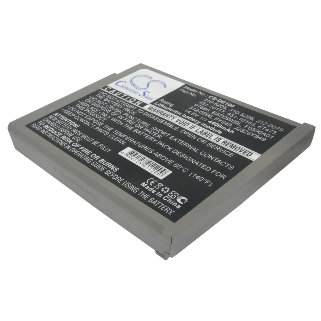 Battery Replaces Dell 451-10183