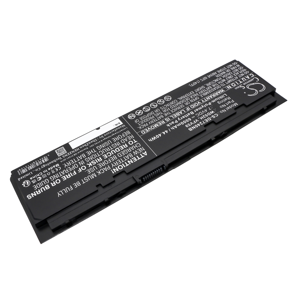 Notebook battery DELL CS-DE7240NB