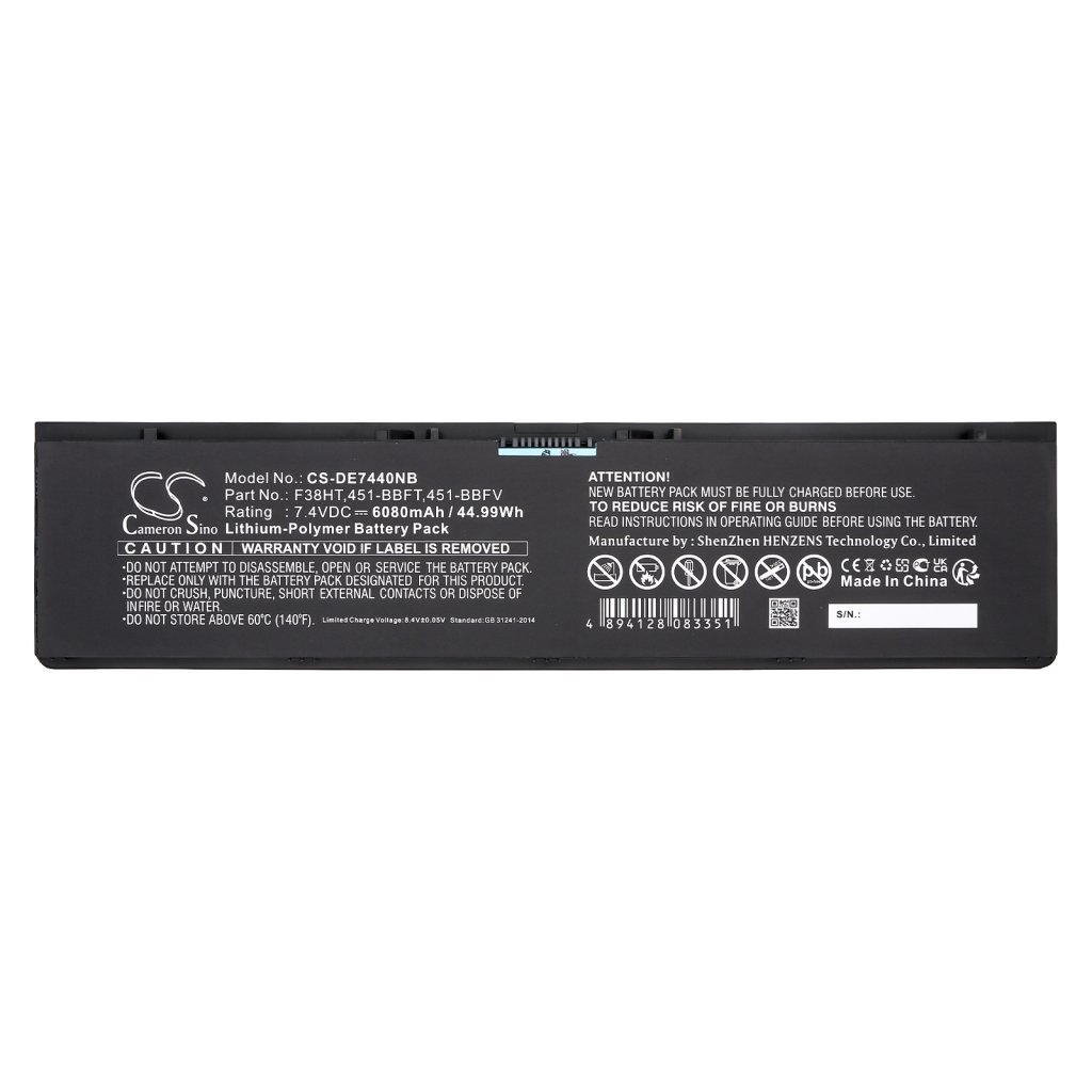 Battery Replaces F38HT