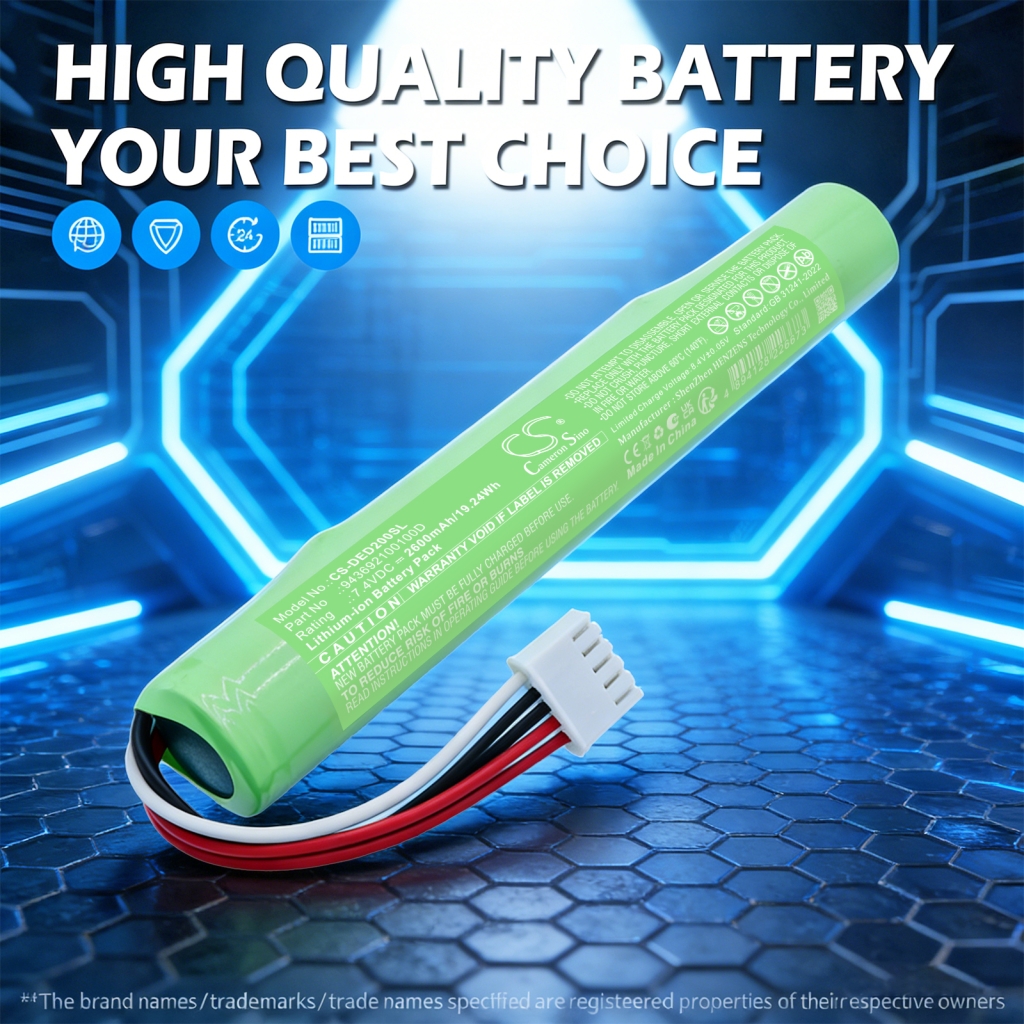 Battery compatible with Denon CS-DED200SL