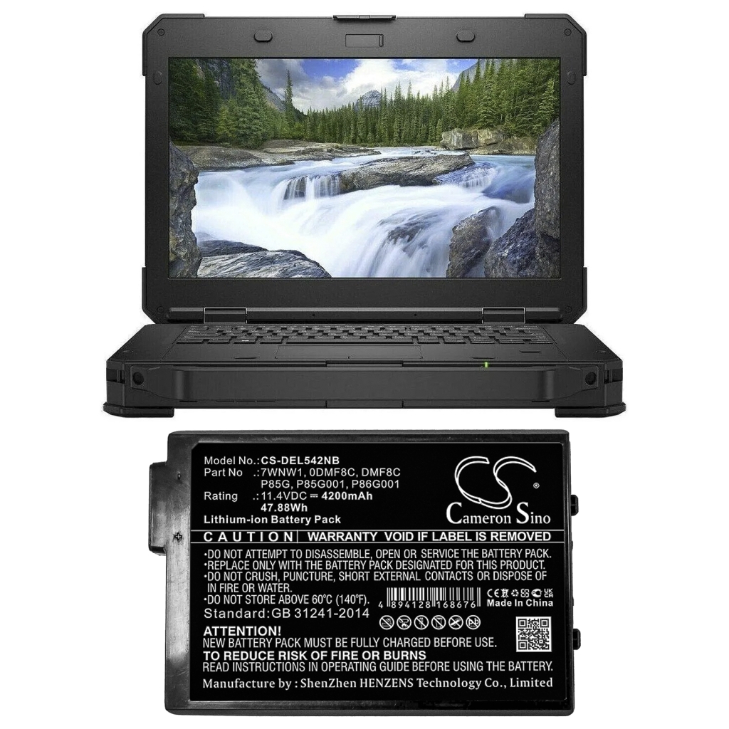 Notebook battery DELL CS-DEL542NB