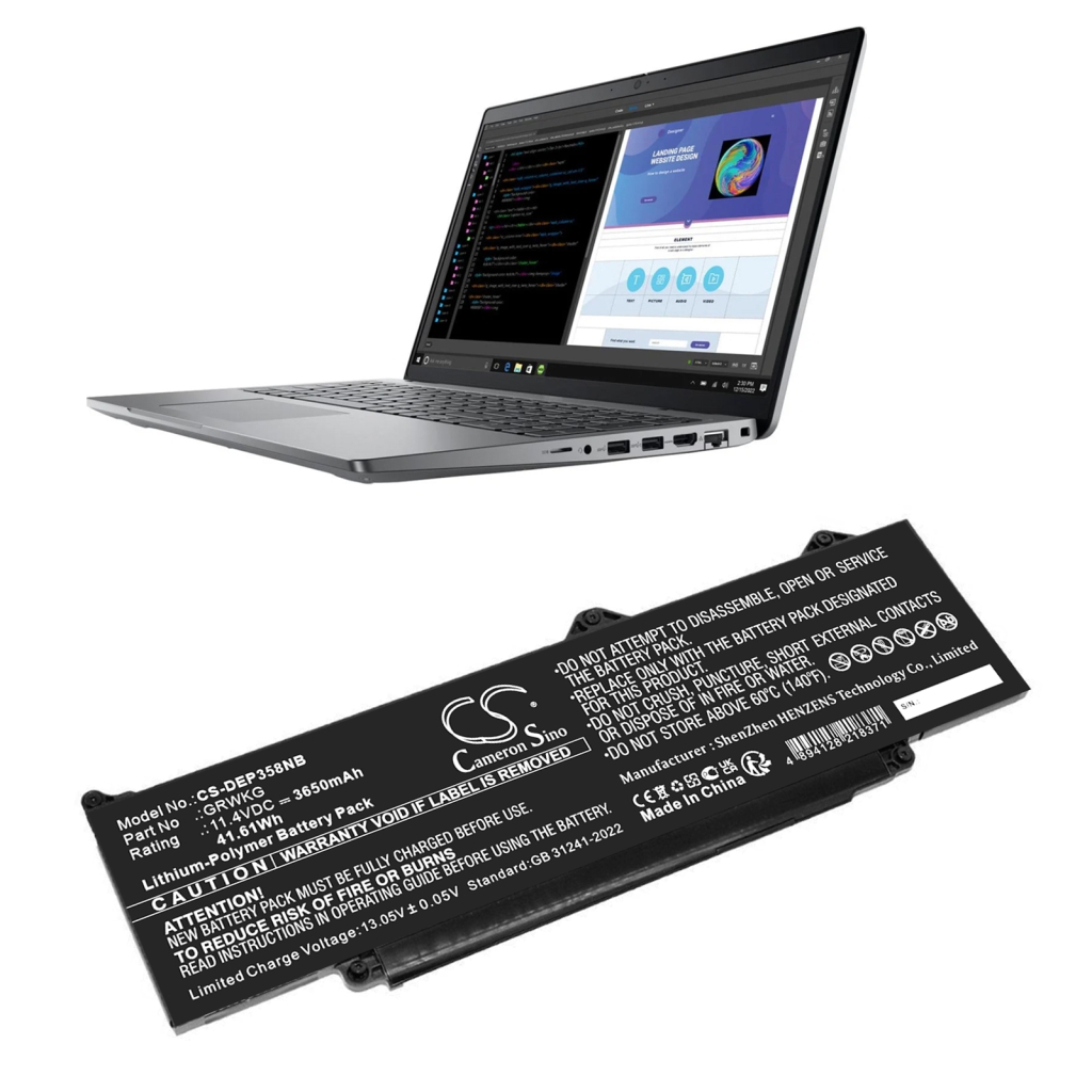 Battery Replaces GRWKG