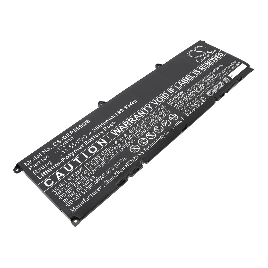 Battery Replaces 6D2HW