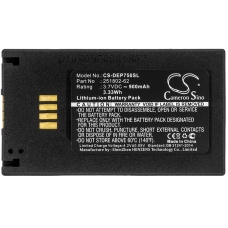 Compatible battery replacement for EasyPack 1128-00-BA-2000,115325,11CP53562-2,1ICP5/35/62-2,251802-62...