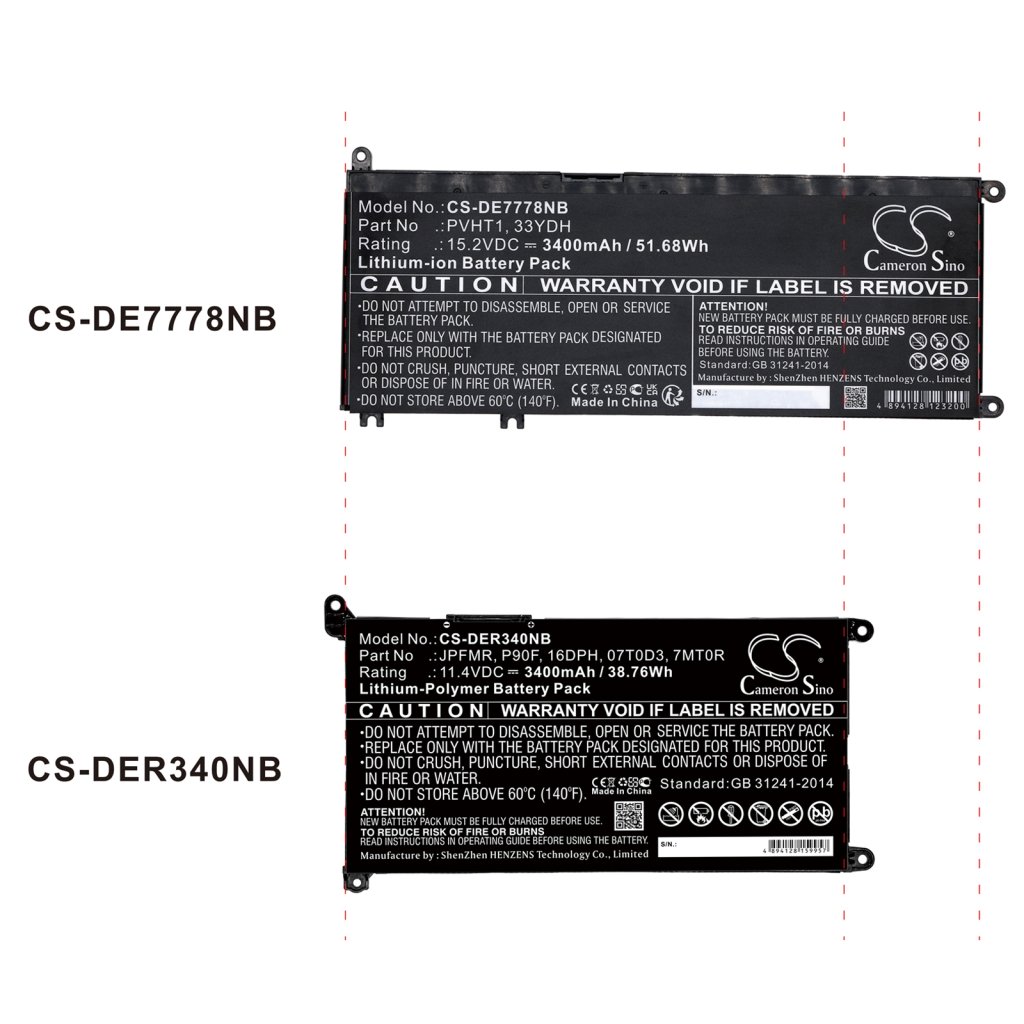 Battery Replaces 07T0D3