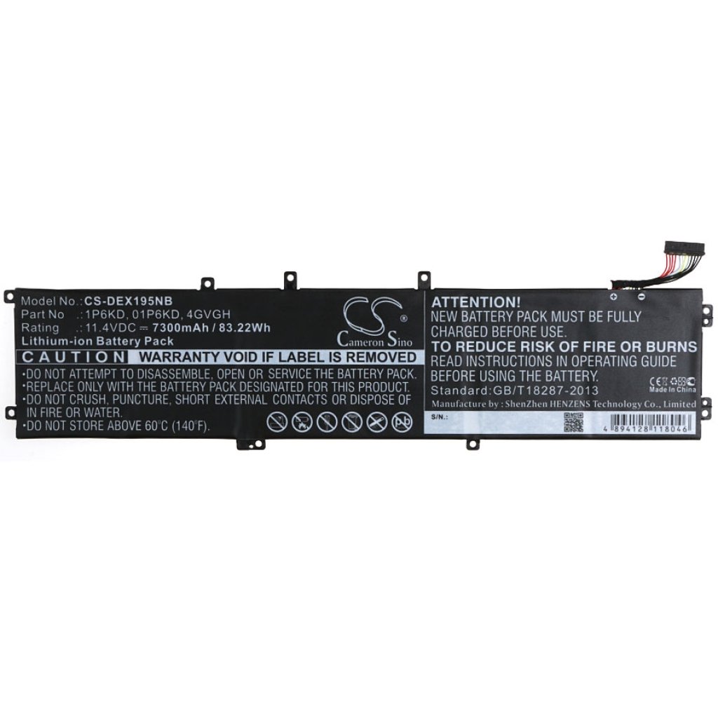 Battery Replaces 01P6KD