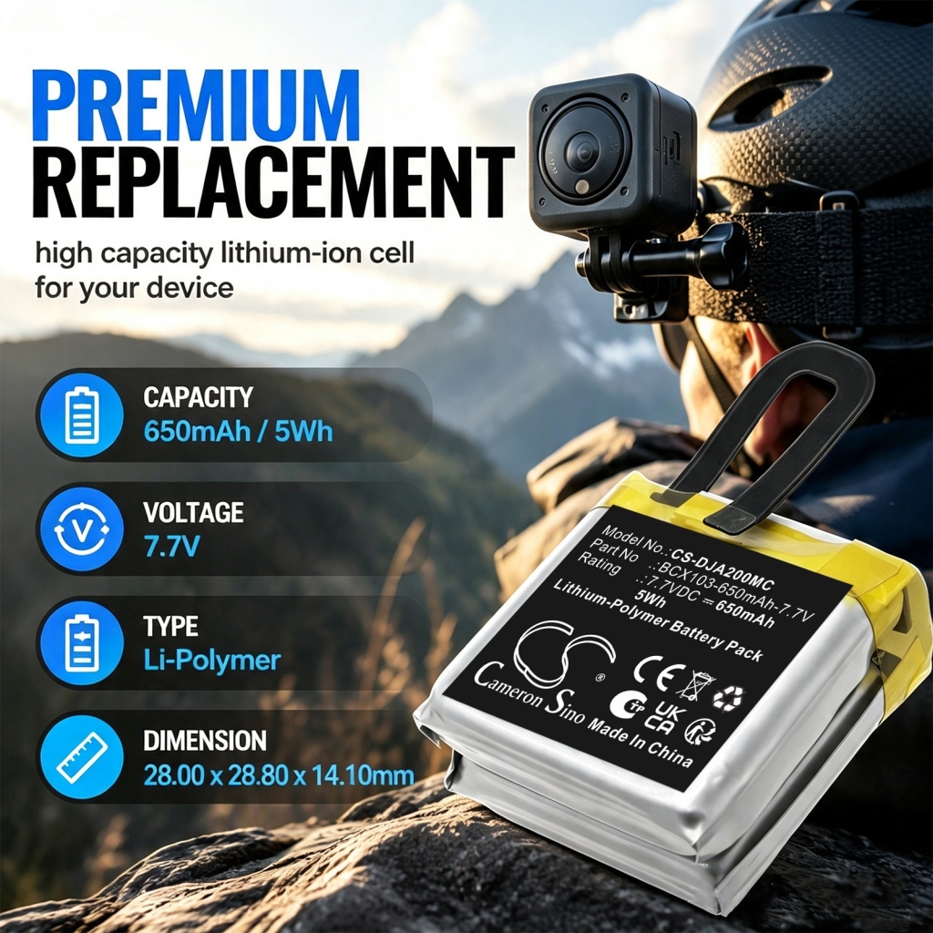 Battery compatible with Dji