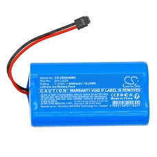 Compatible battery replacement for Vision DVI-LEDS,DVI-LEDSC,OM0046