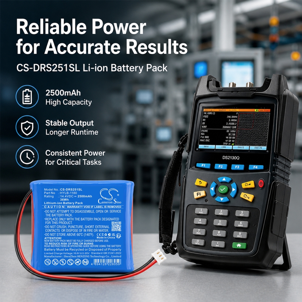 Battery compatible with Deviser CS-DRS251SL