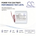 Battery compatible with Home Security Camera Battery