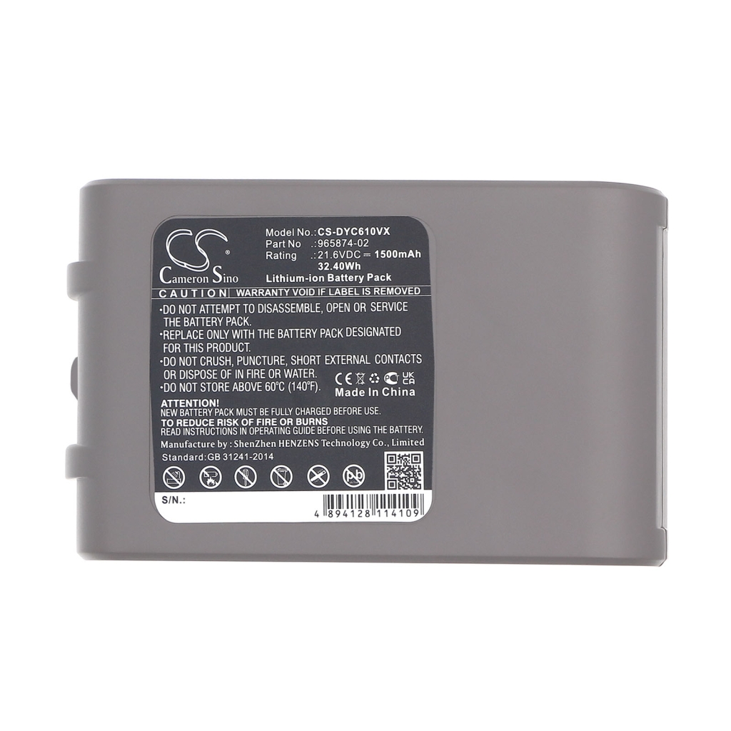 Battery Replaces 967810-03
