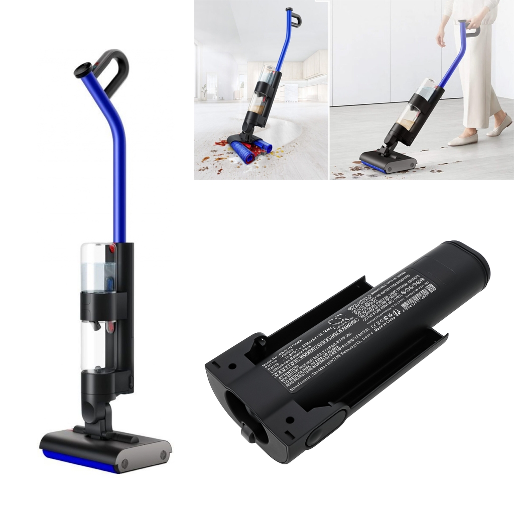 Compatible battery replacement for Dyson 452646