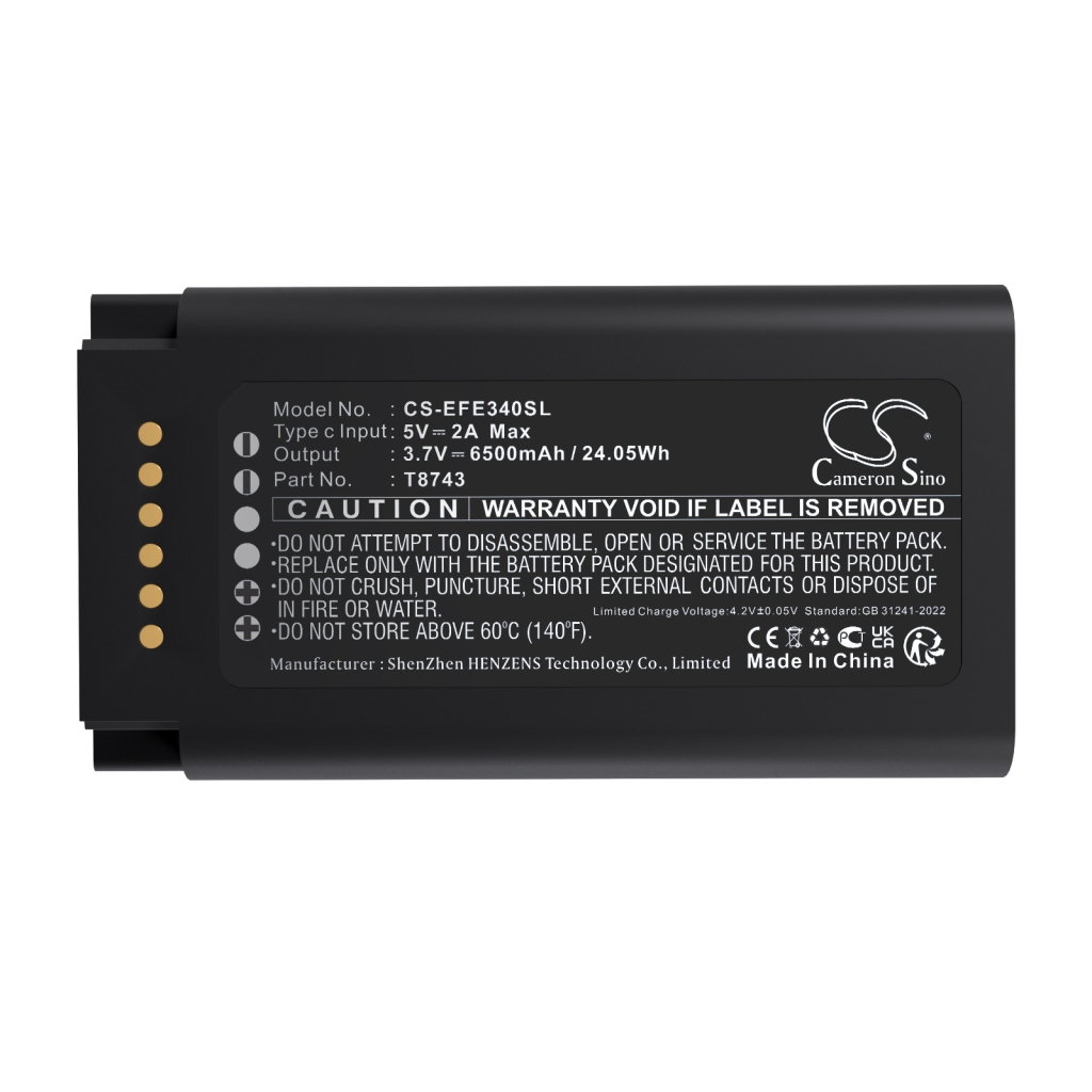 Battery Replaces T8743