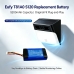 Battery for Eufy S120 Solar Wall Light Cam