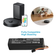 Compatible battery replacement for Eufy C0914D8