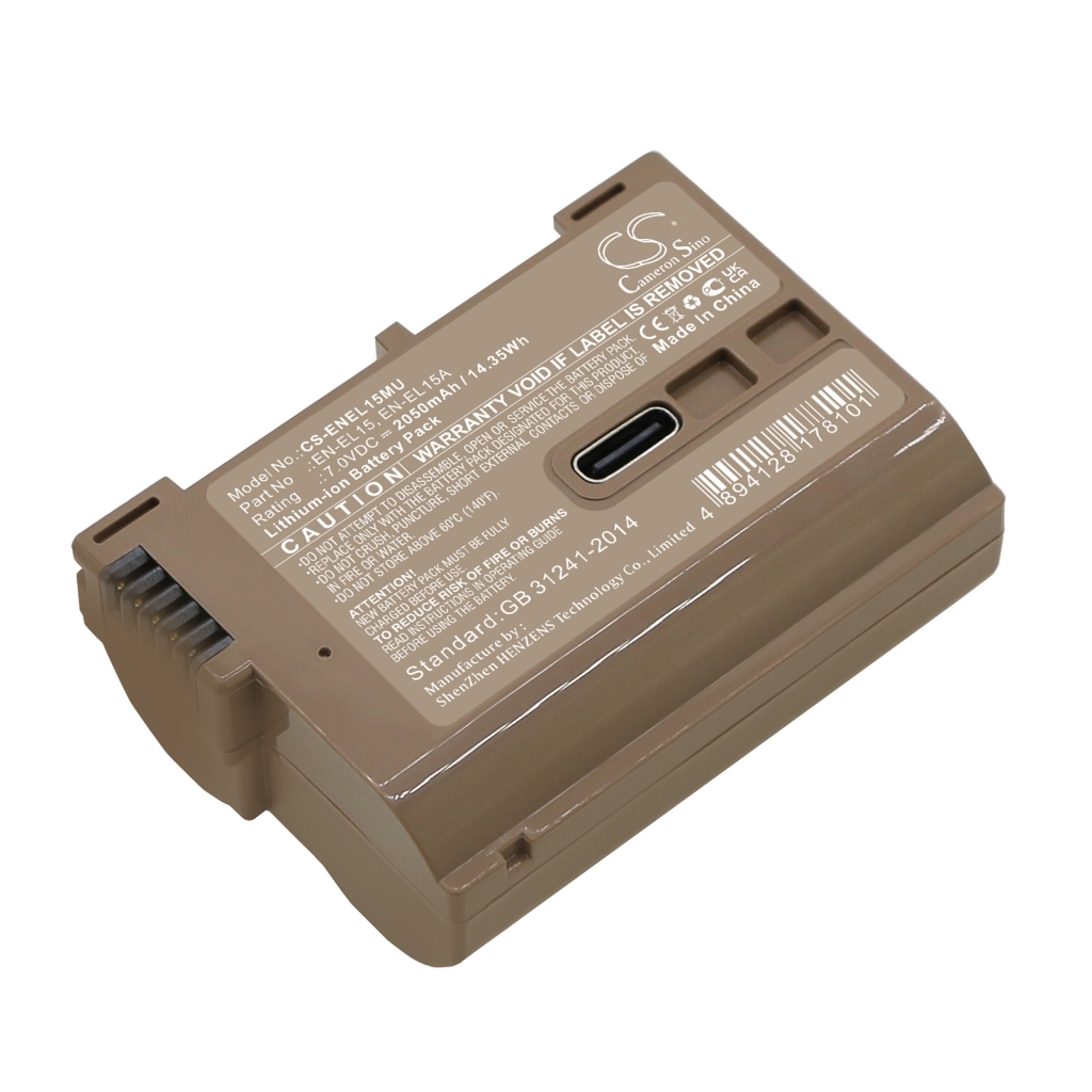 Battery Replaces EN-EL15A