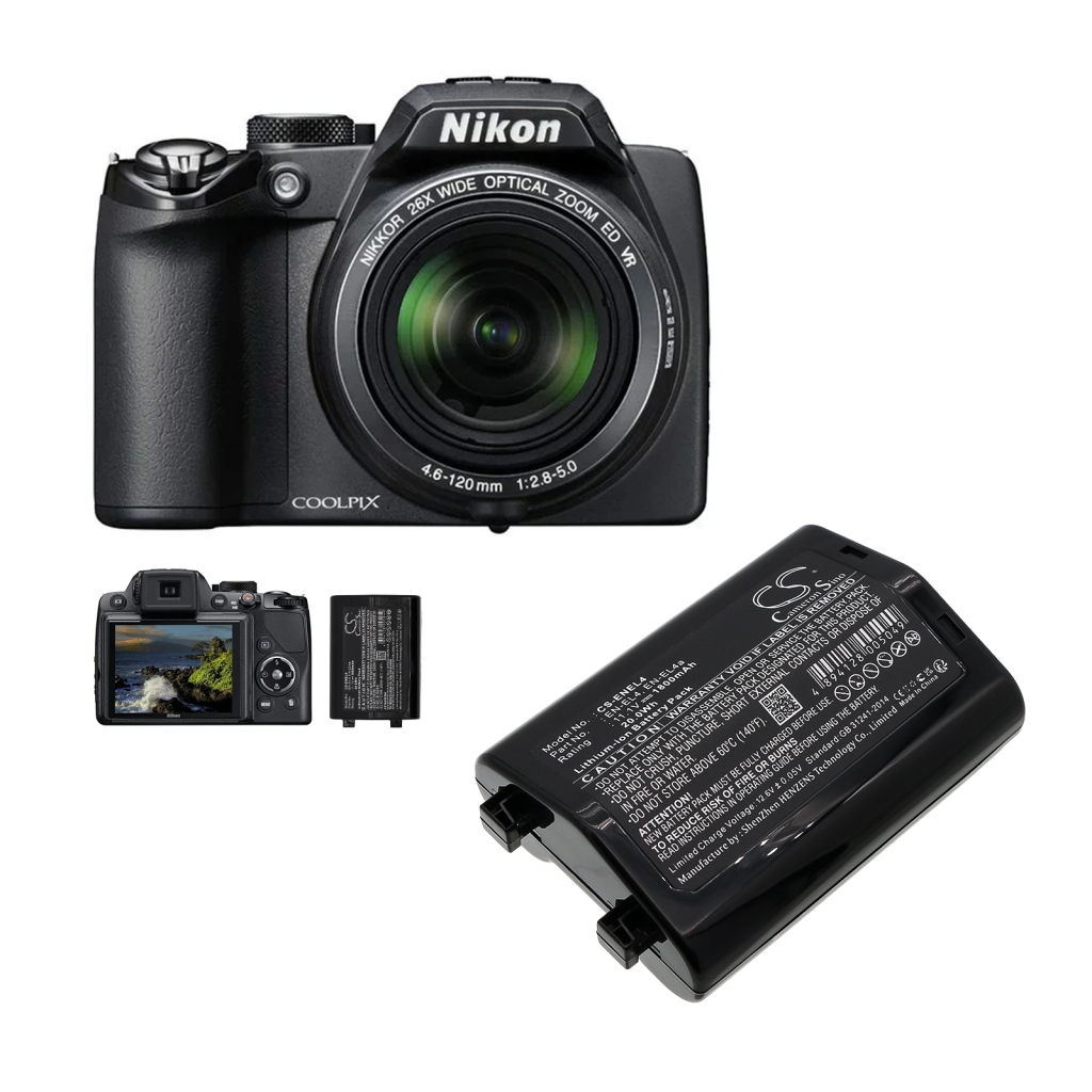 Battery Replaces EN-EL4e