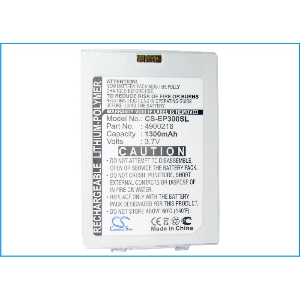 Battery compatible with BlueMedia E-TEN Everex Yakumo CS-EP300SL
