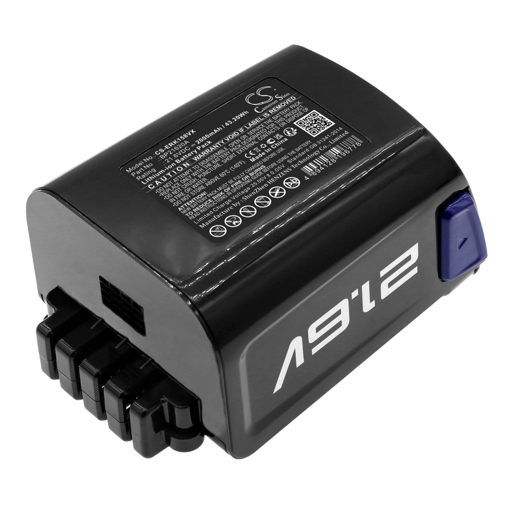Battery Replaces Eureka BP21620A, BP21620D, BP21620DS, Media BP21625A, MB2420A