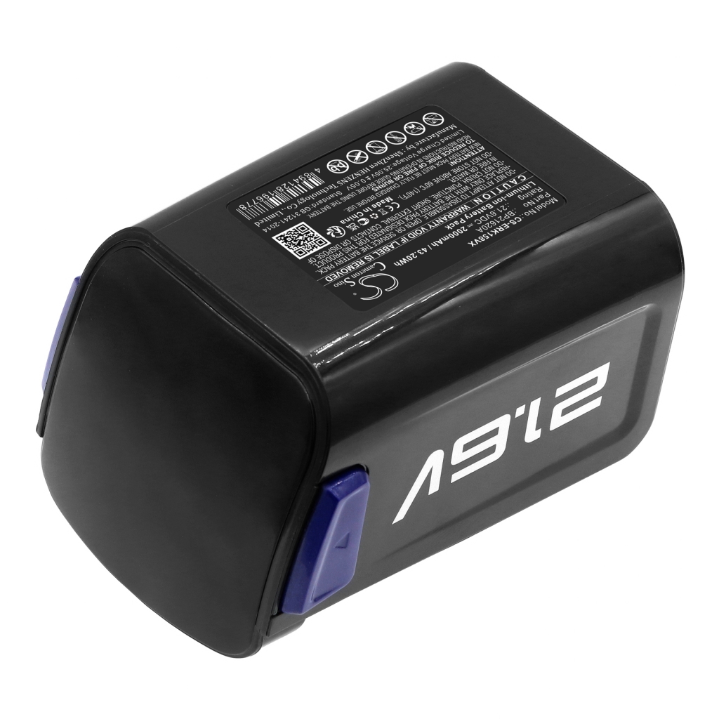Battery Replaces Eureka BP21620A, BP21620D, BP21620DS, Media BP21625A, MB2420A