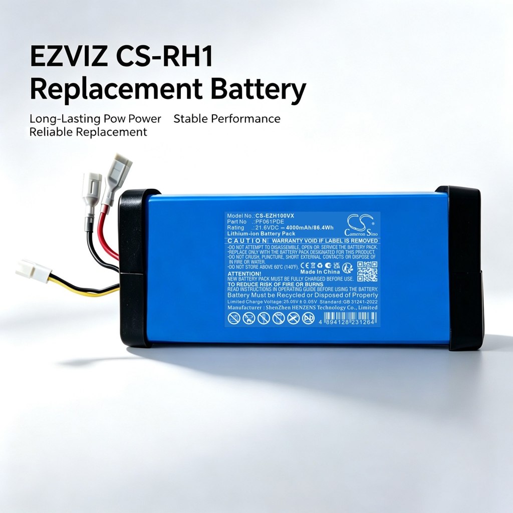 Batteries compatible with EZVIZ CS-RH1 CS-RH1 CS-EZH100VX
